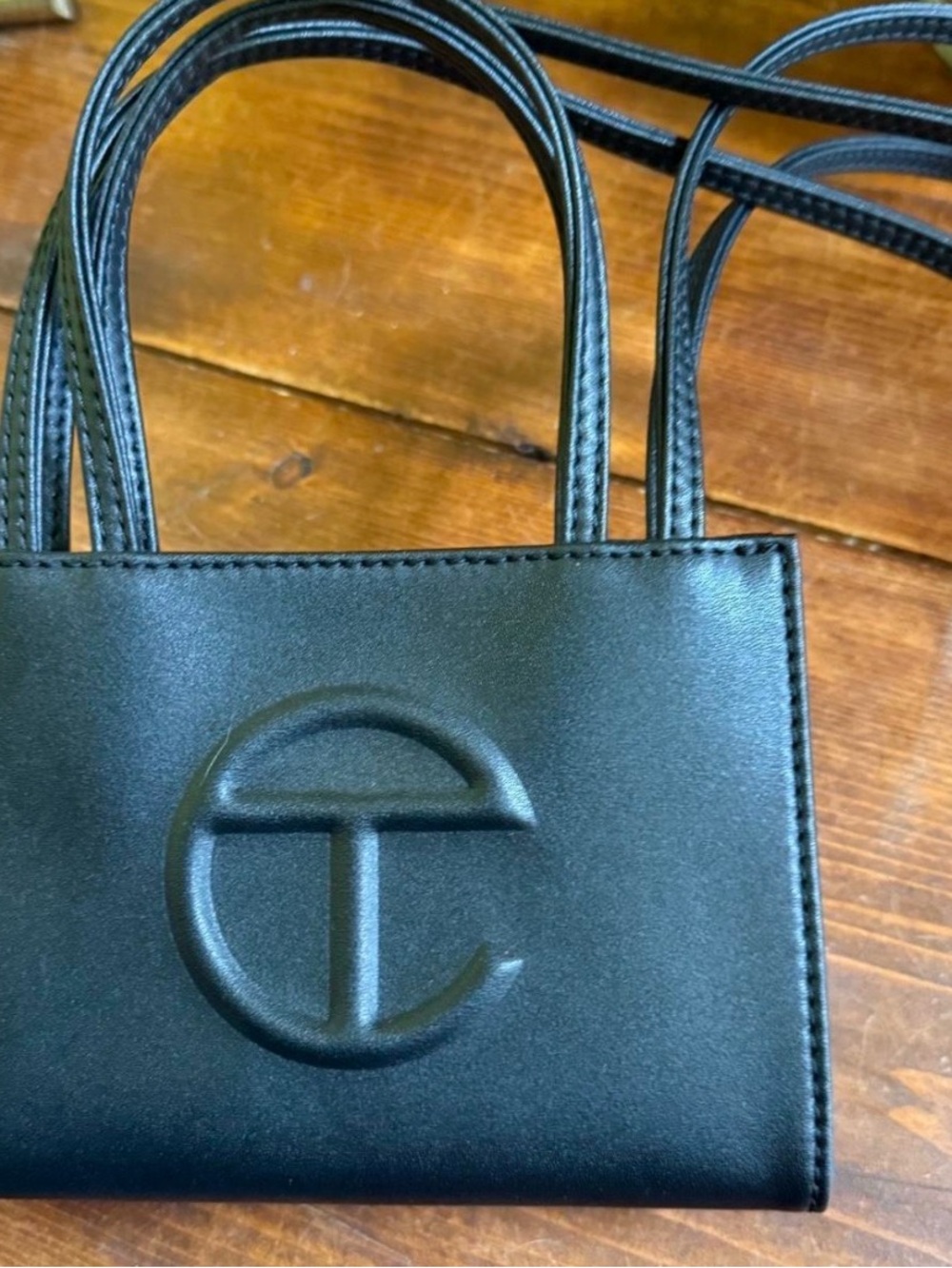 Telfar Black Small Shopping Bag